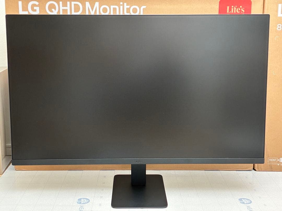 LG WQHD 32インチモニター 32U631A-B 新品同様②