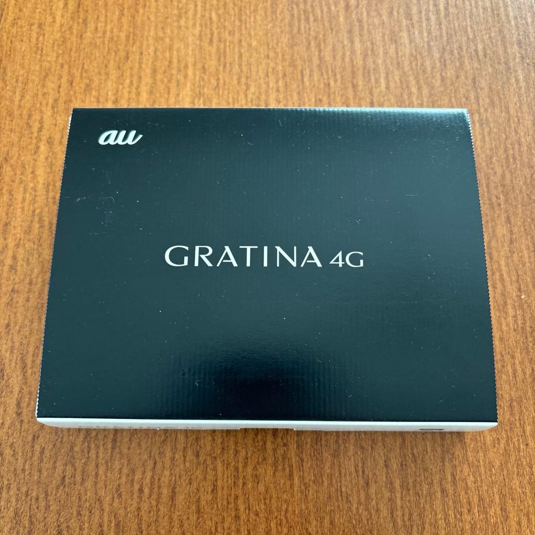 新品未使用au GRATINA 4G KYF31 ブラック SIMロック解除済