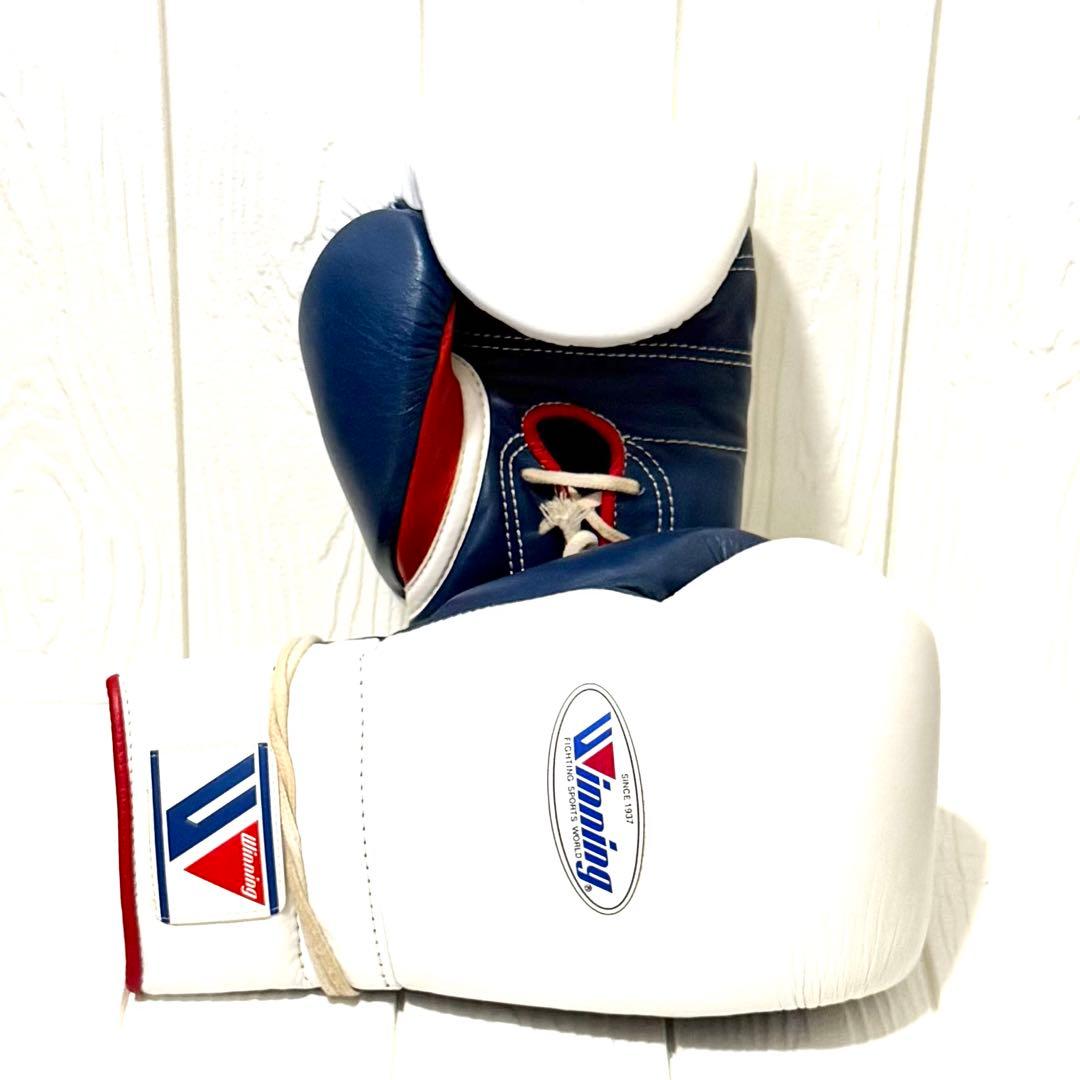 Winning ボクシンググローブ ホワイト/ネイビー