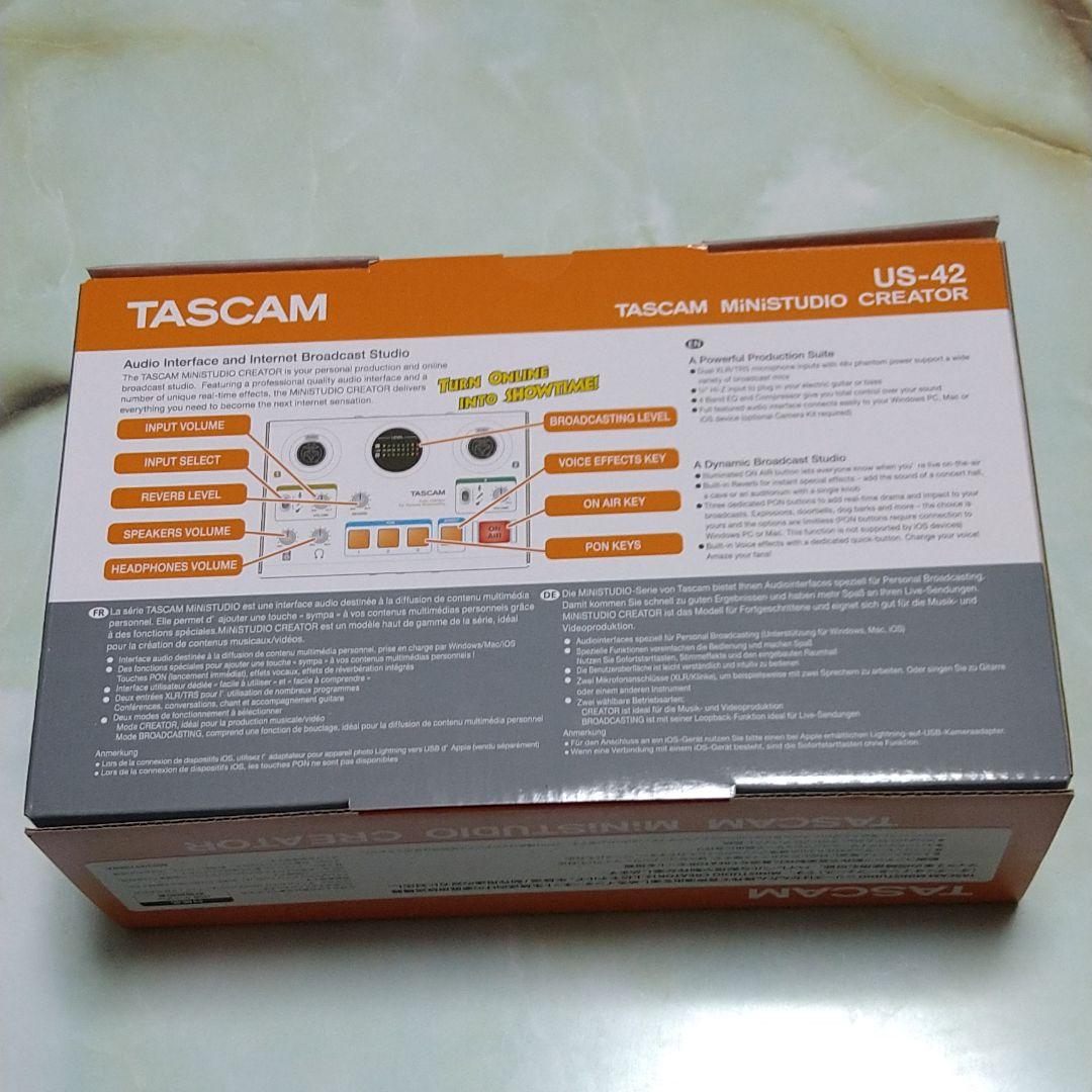 その他 TASCAM MiNiSTUDIO CREATOR US-42