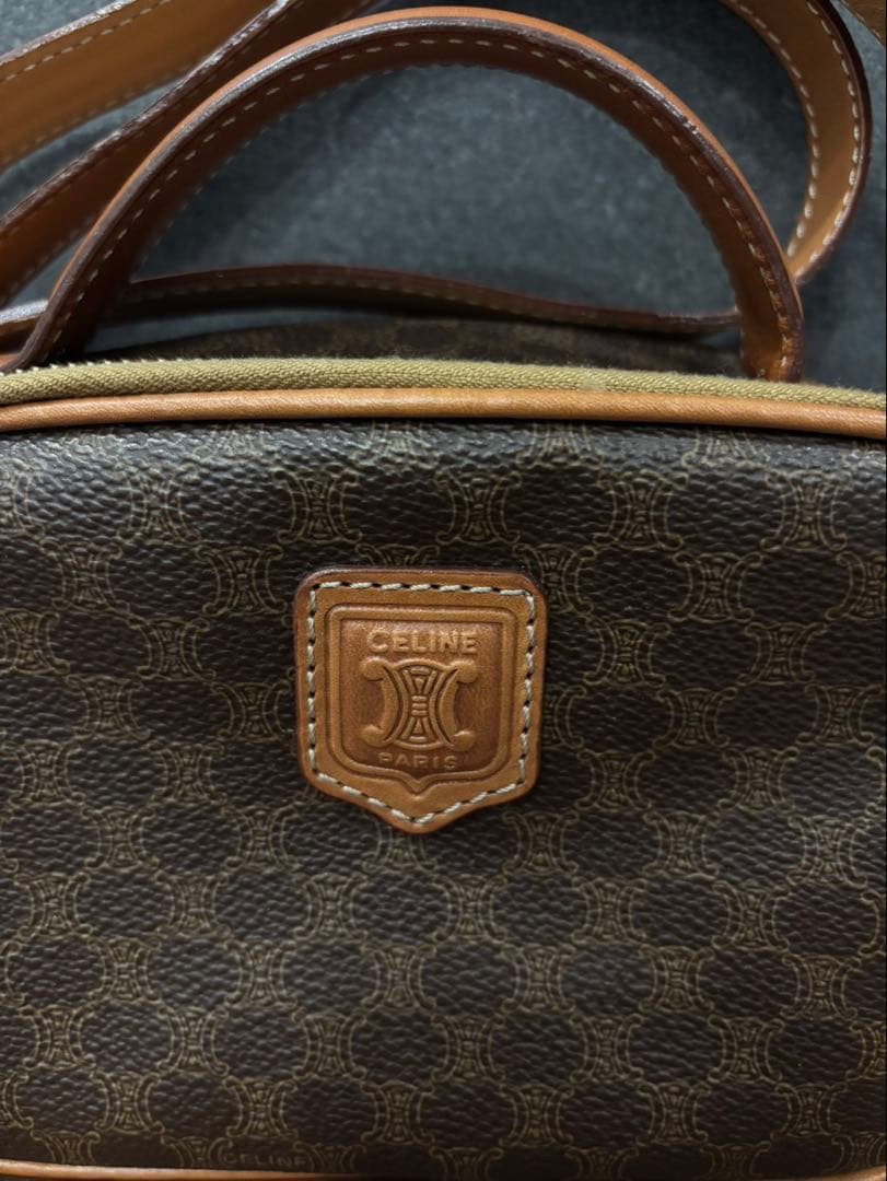 セリーヌ　マカダム　2wayショルダーバッグ