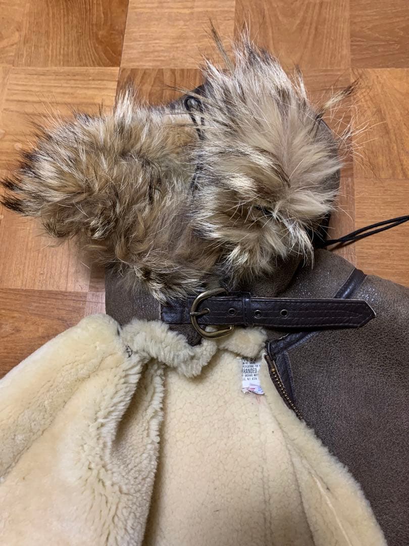 USA製 古着 B-3 ムートンフライトジャケット サイズ36