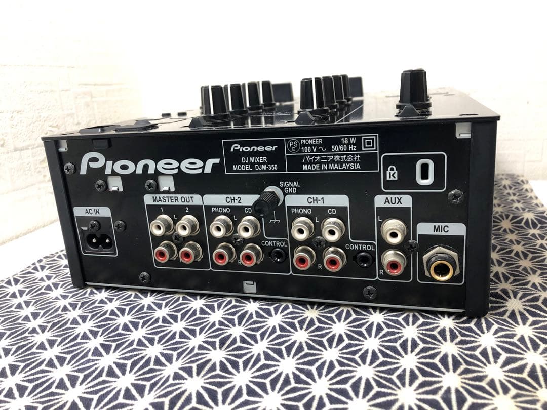 pioneer dj パイオニア　DJM-350 メンテナンス
