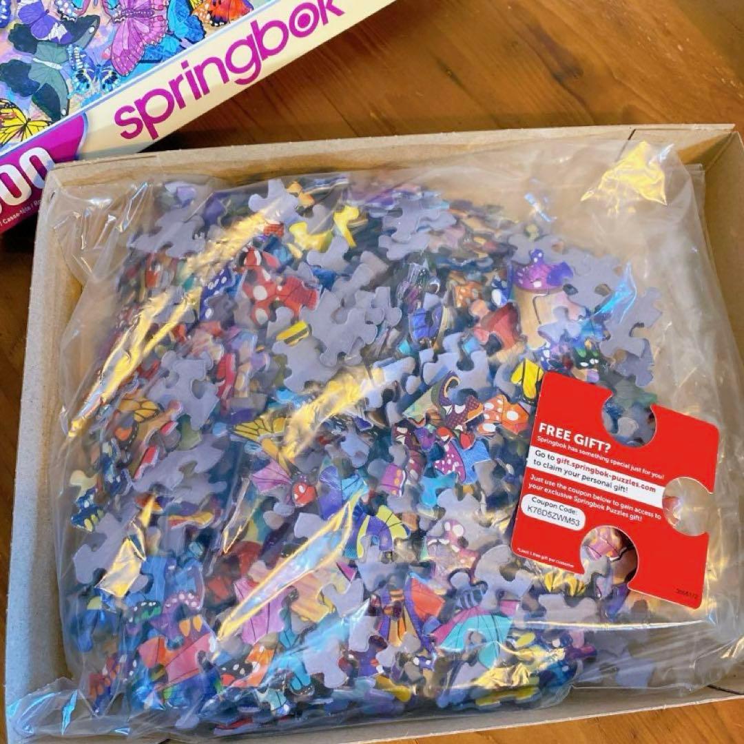 Springbok 500ピース ジグソーパズル バタフライフレンジー  蝶々