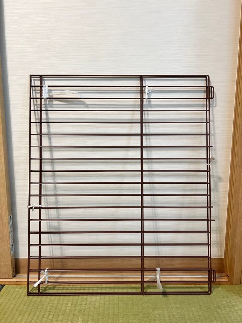 ペット用お掃除簡単サークル 150-80 ブラウン