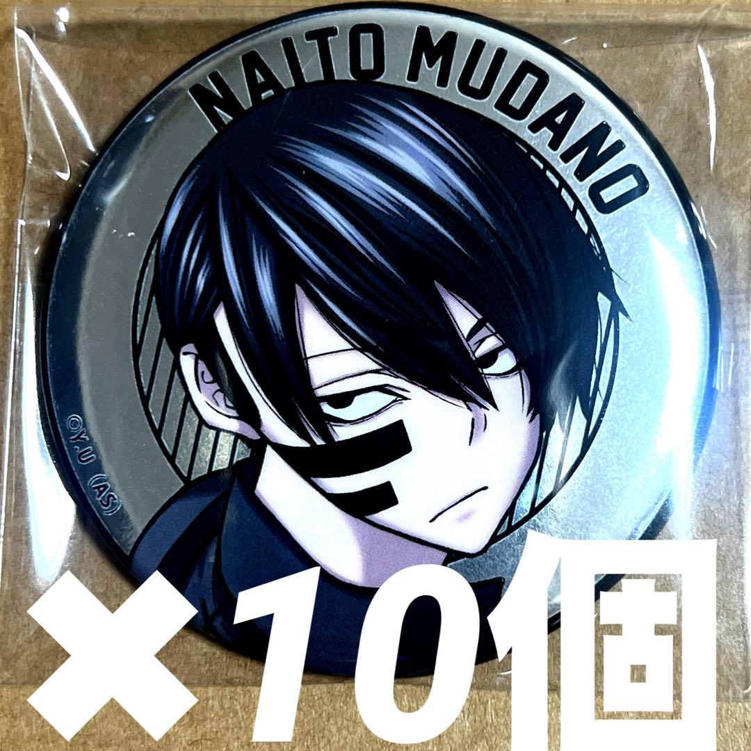 桃源暗鬼 無陀野無人 メタル缶バッジ ファボテリア メタリック缶バッジ