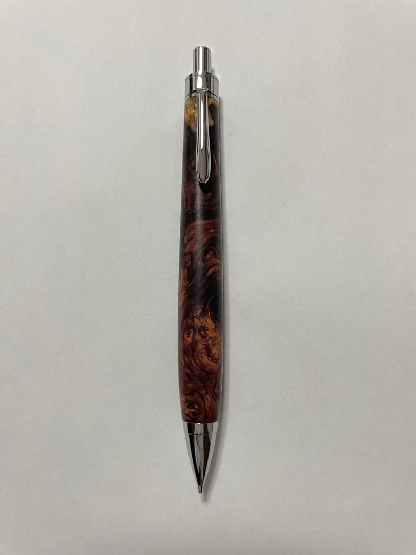 ペン工房翌檜　シャーペン　0.5mm 極上　ホンジュラスローズウッド瘤