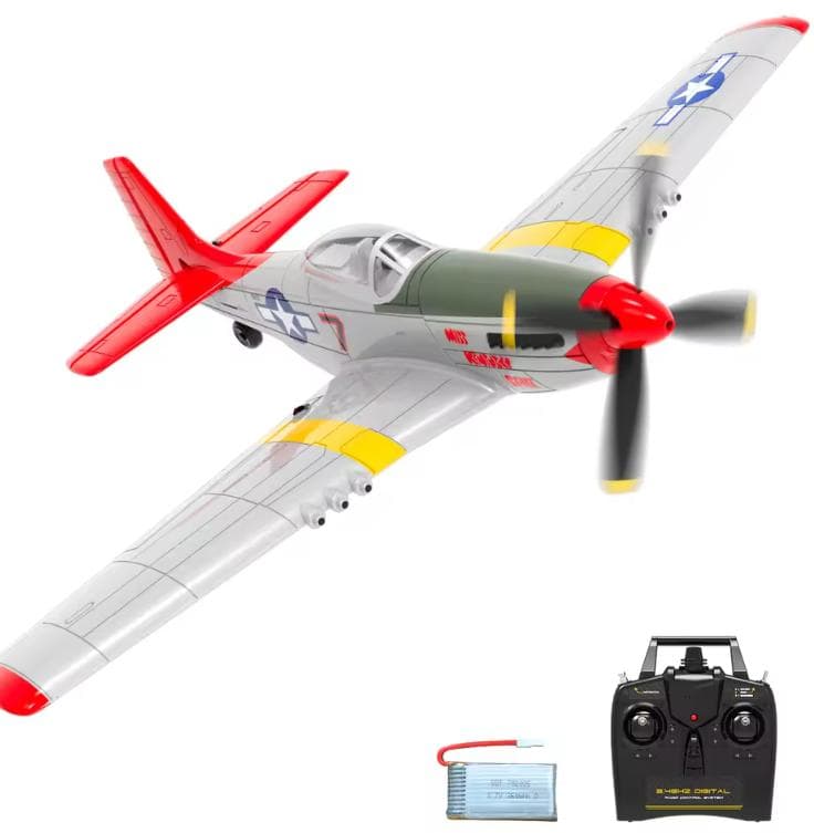 P51D RC飛行機ラジコンマスタング航空機 XPilot 安定化システム付き