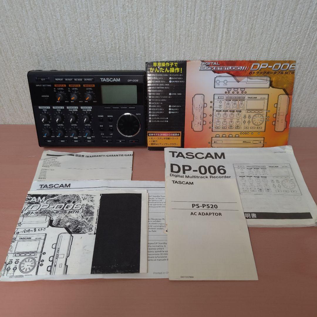 TASCAM DP-006 マルチトラックレコーダー