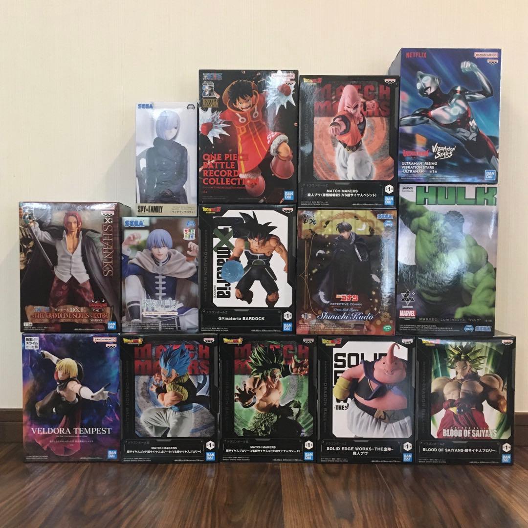 フィギュア　14点セット　まとめ売り　ドラゴンボール　ワンピース　コナン　他