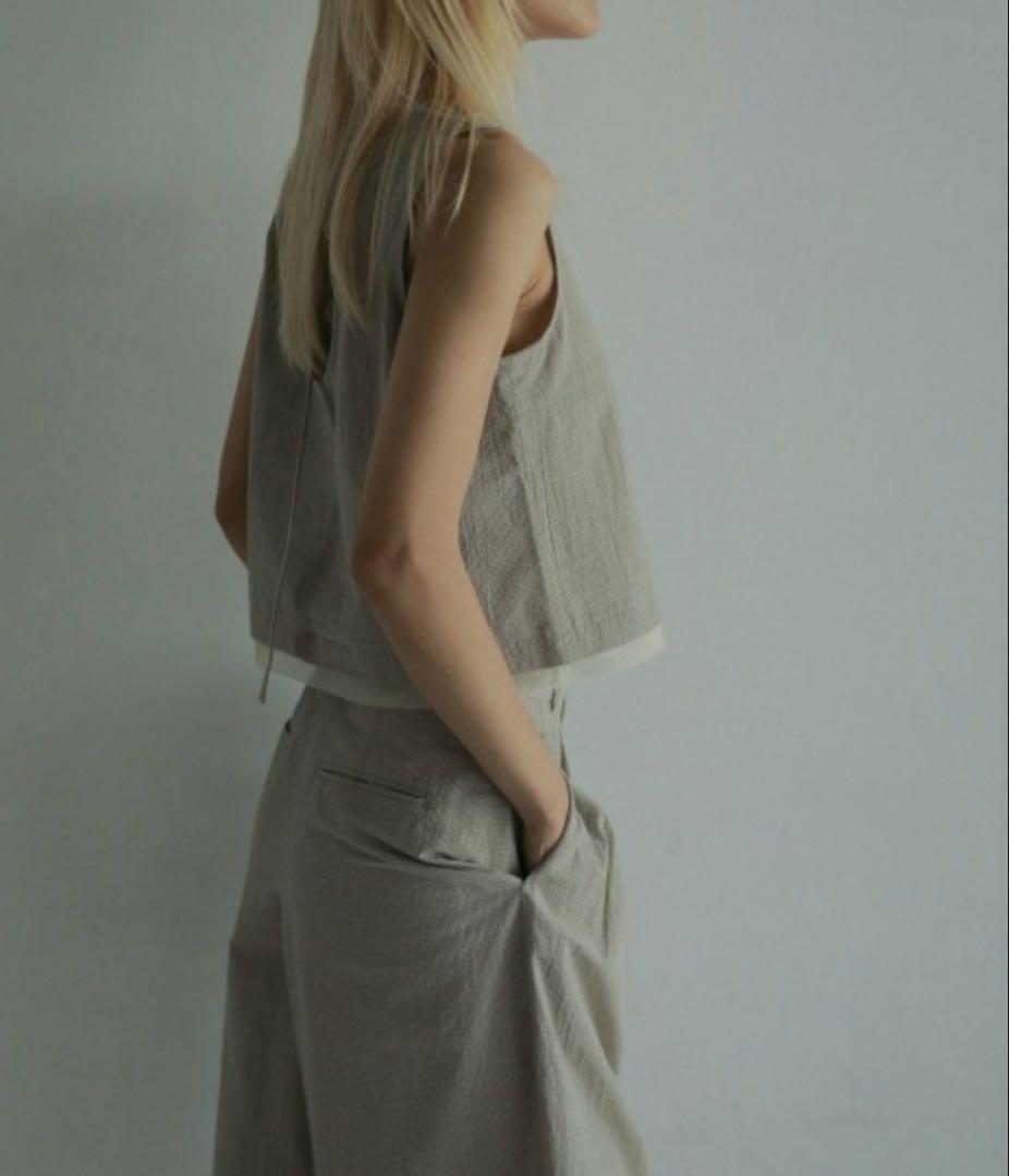 トップス anuke Backopen Check Tops