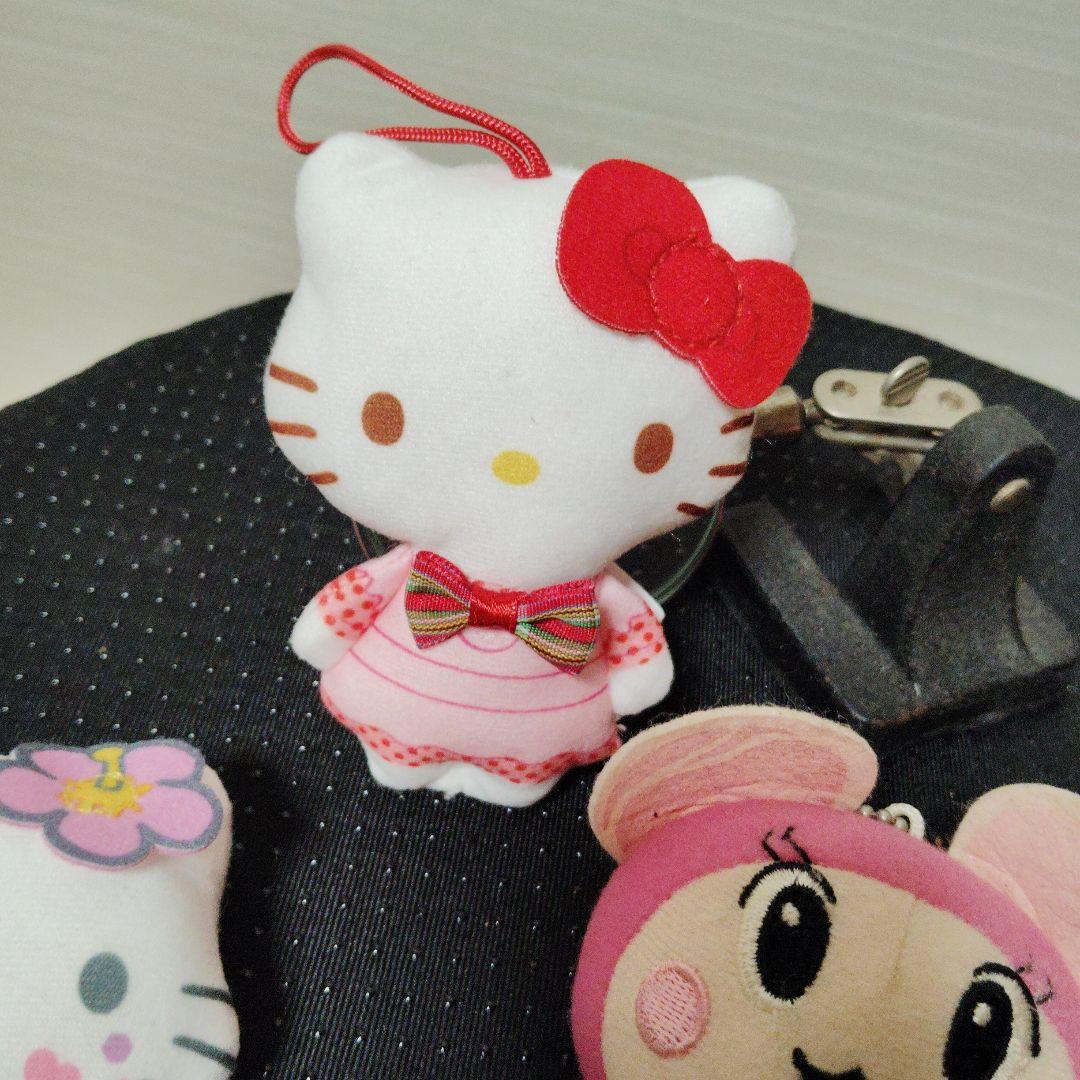 hello Kittyハローキティ ぬいぐるみキーホルダー 5体セット