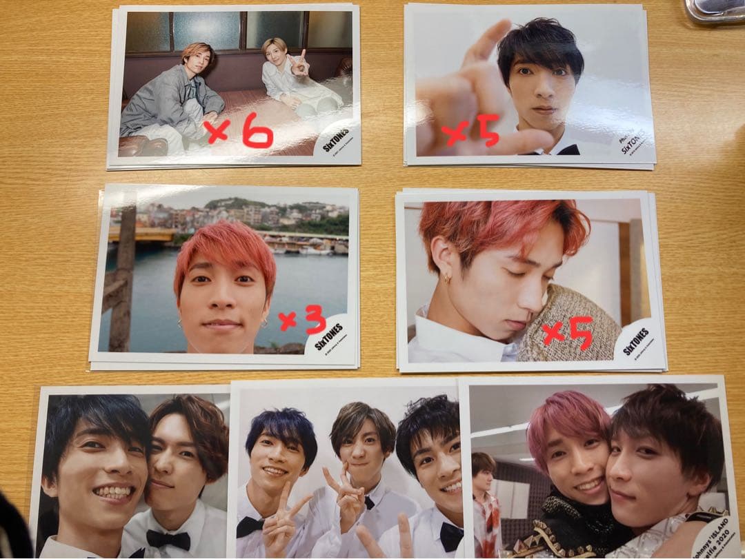 SixTONES 公式写真 ジャニショ