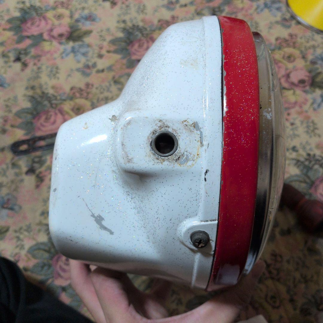 廃盤 シビエ 凸ライト 180π　 おまけ程度のライトケース