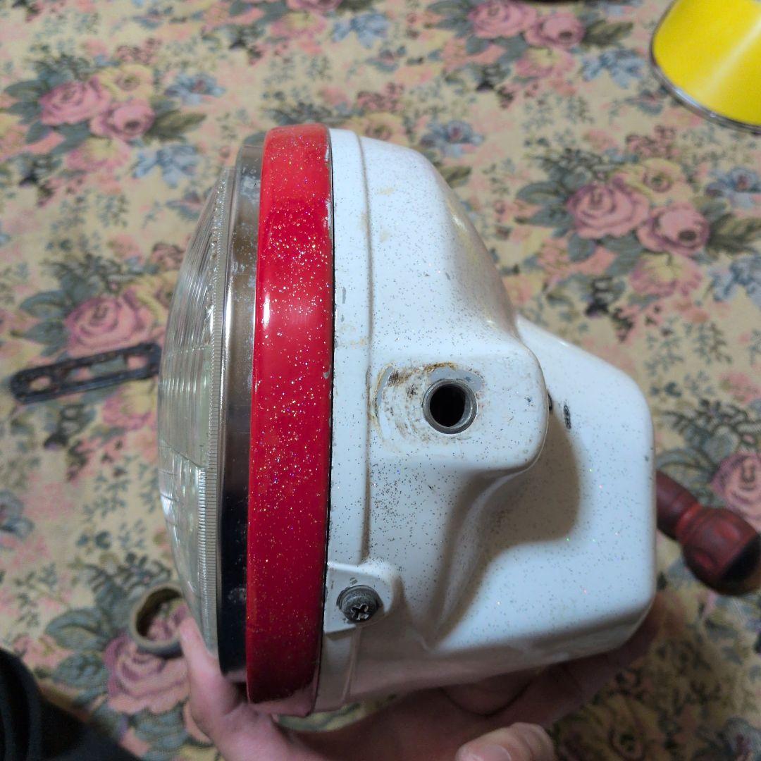 廃盤 シビエ 凸ライト 180π　 おまけ程度のライトケース