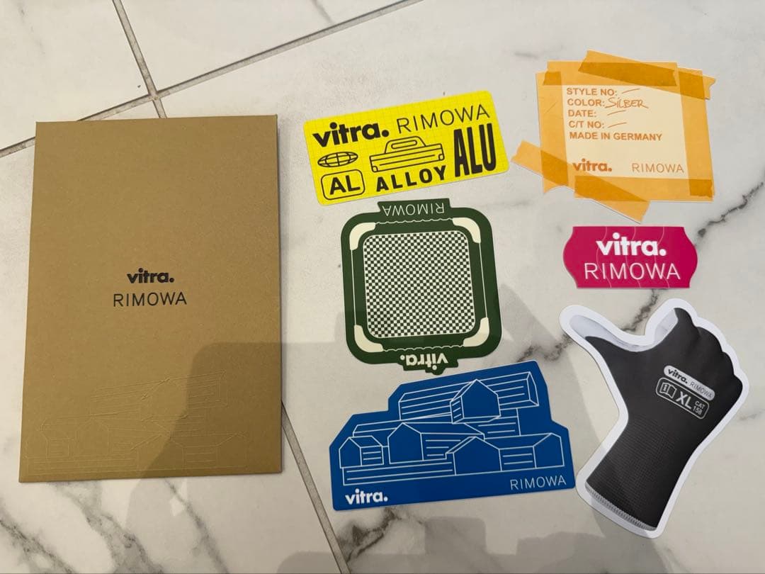 【新品未使用】RIMOWA Vitra 2025 ステッカー セット