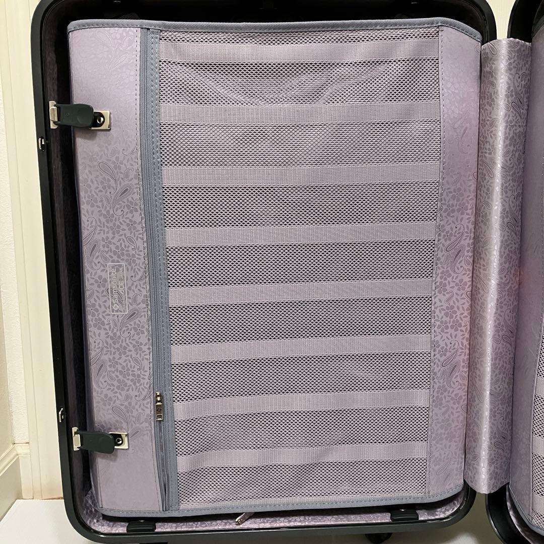 良品　サムソナイト　ピギーバック　スーツケース　105L　シルバー　出張　旅行