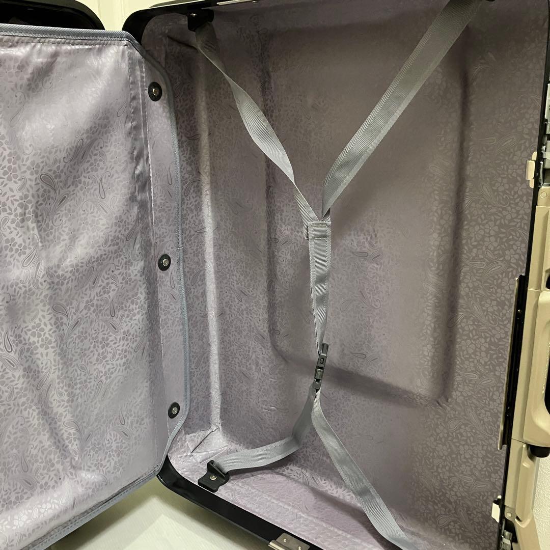 良品　サムソナイト　ピギーバック　スーツケース　105L　シルバー　出張　旅行