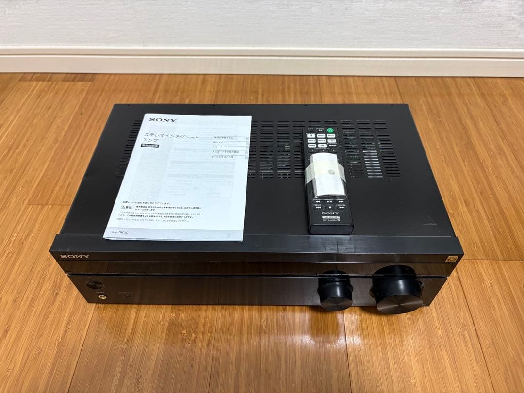 SONY ステレオインテグレートアンプ　STR-DH190