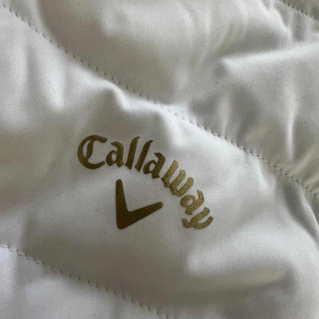 Callaway キャロウェイ　ダウンジャケット　M 白　ゴルフ　レディース