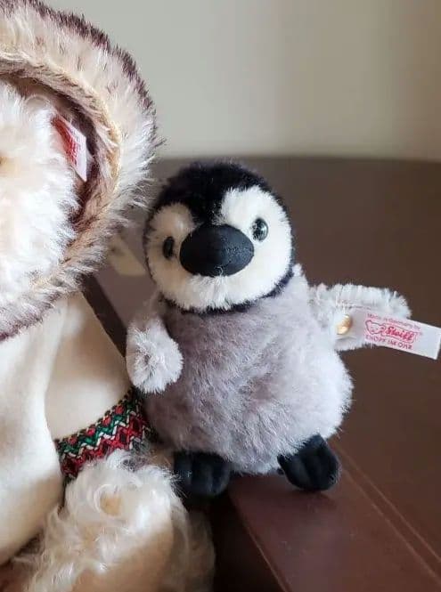 【Steiff】シュタイフ エスキモーベアとペンギン 世界1500体限定品