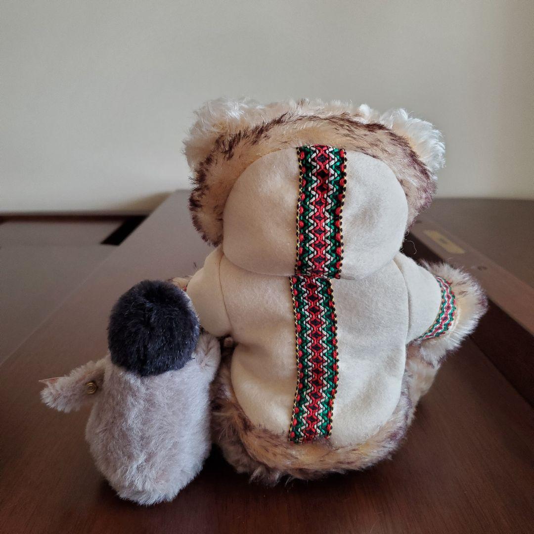 【Steiff】シュタイフ エスキモーベアとペンギン 世界1500体限定品
