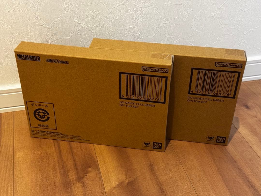 L BUILDダブルオークアンタ フルセイバー 本体+オプション2個