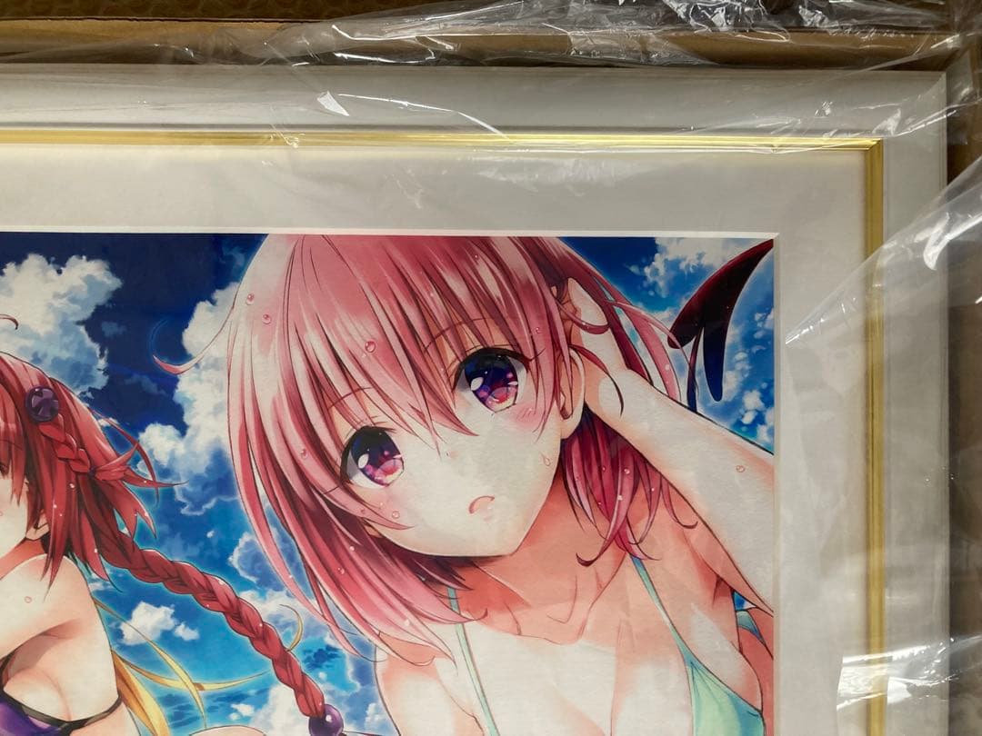 ToLOVEる　プレミアムカラーアート　太陽と水着！ 15周年記念原画展