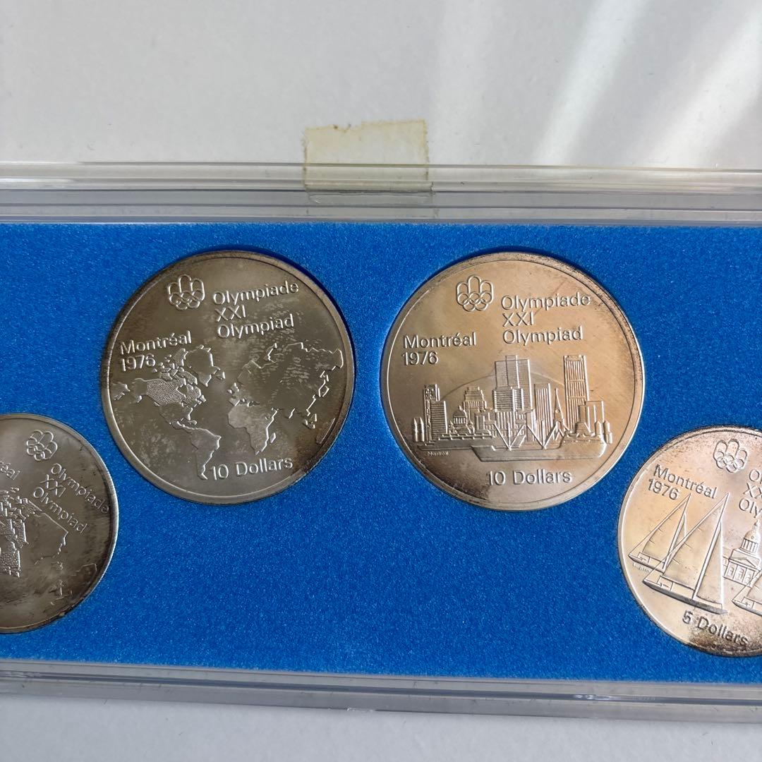 ス*ー様 モントリオールオリンピック記念銀貨セット