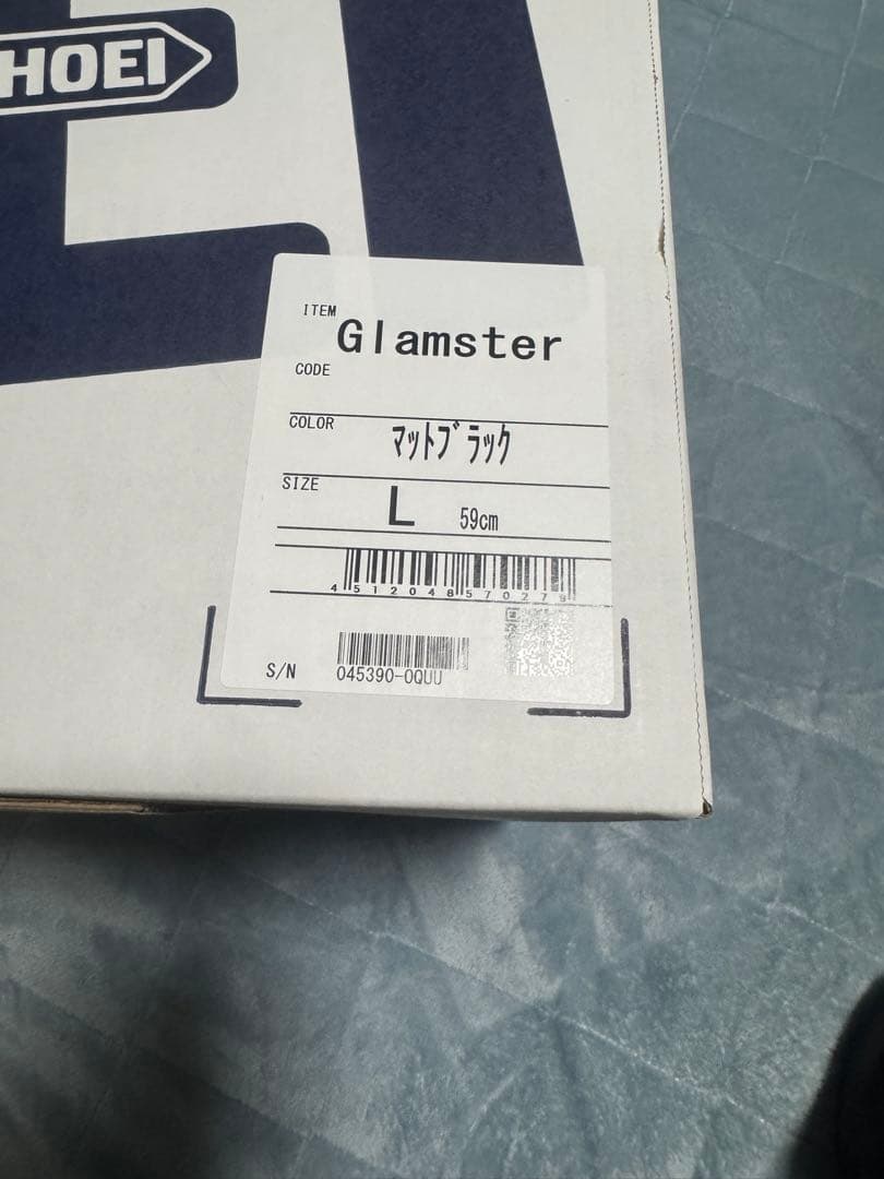 ショウエイ／グラムスター／Lサイズ／2024年製／マットブラック