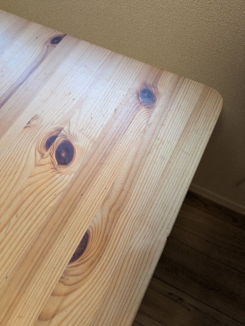 無垢材 スクエアダイニングテーブル