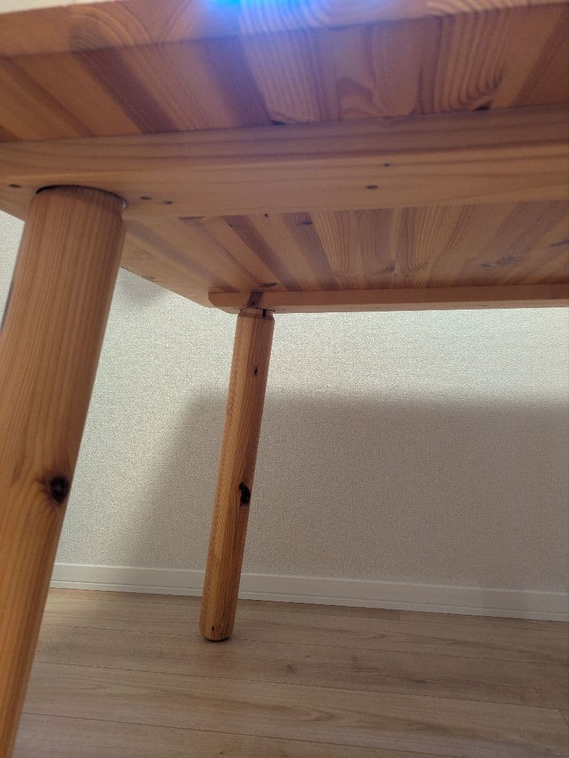 無垢材 スクエアダイニングテーブル