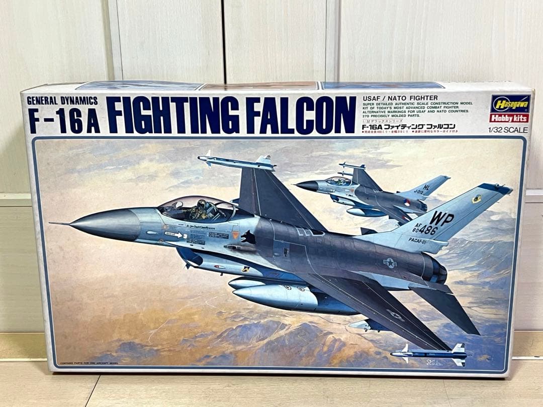 【未組立】1/32 F-16A コァイティングファルコン ハセガワ