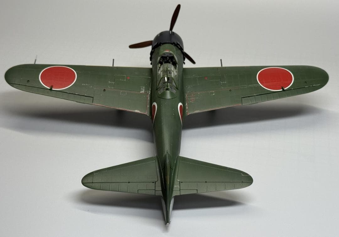 ファインモールド 1/48 零戦52型　完成品