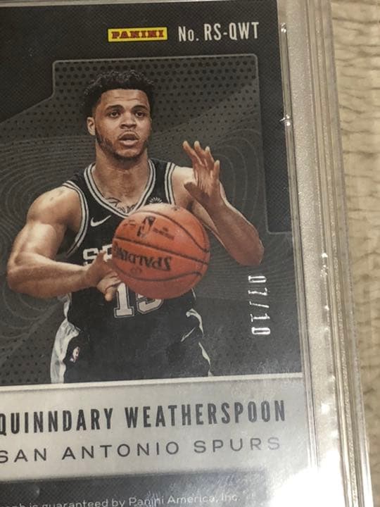 その他 19-20Panini Prizm Q.WEATHERSPOON PSA 10