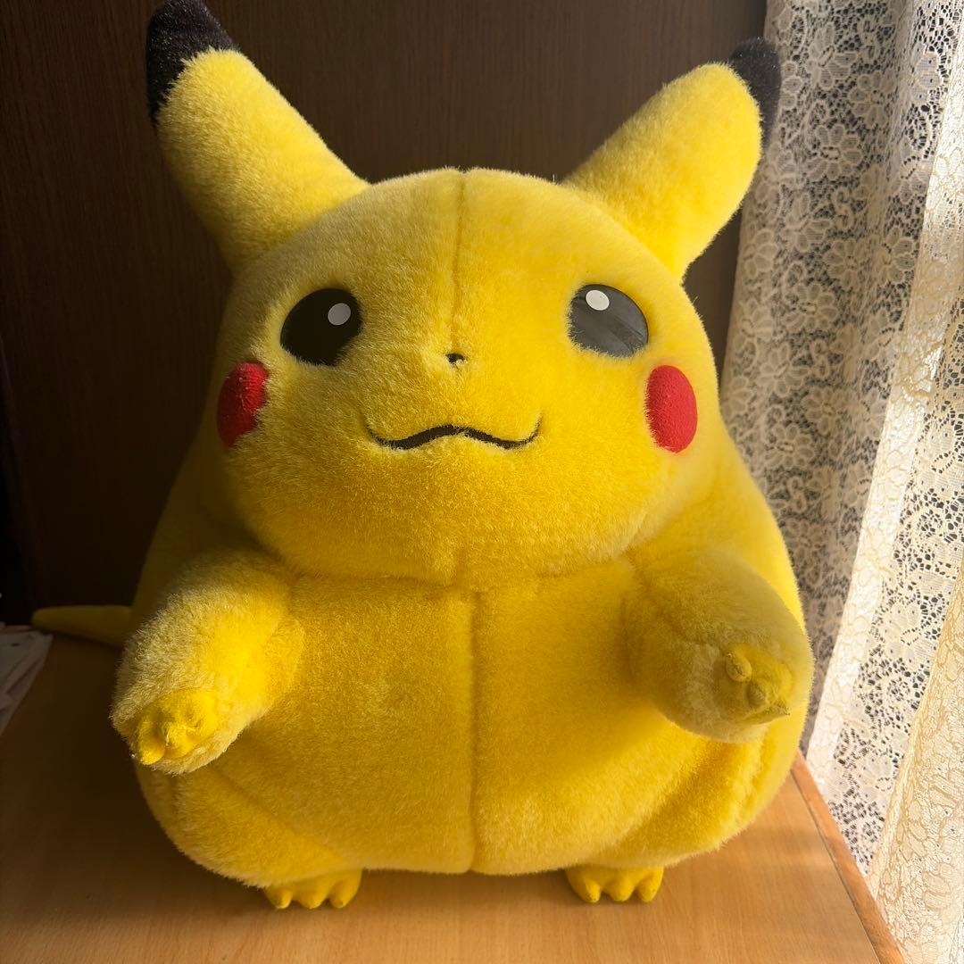 【ポケットモンスター】等身大ピカチュウぬいぐるみ最初期
