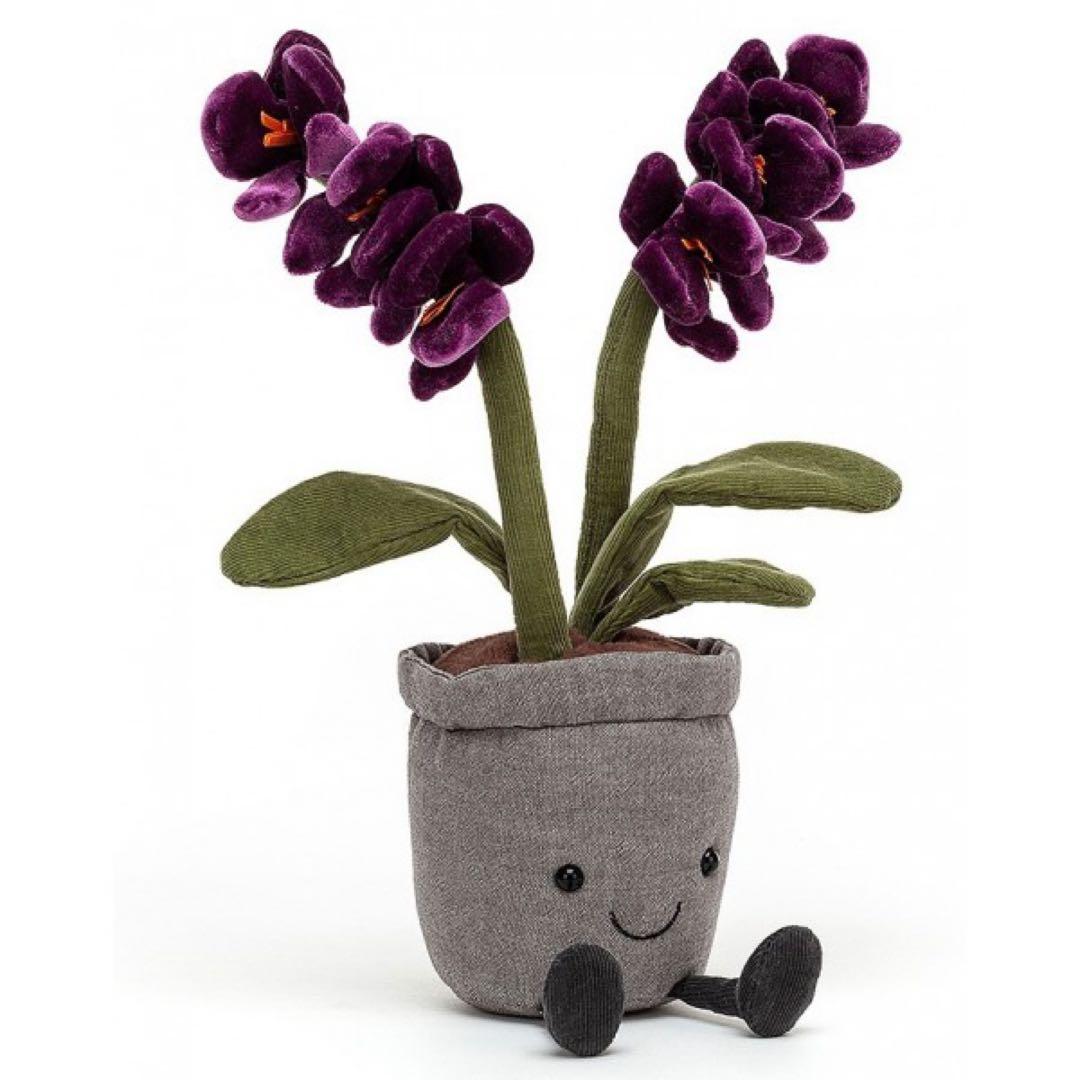  Amuseable Purple Orchid ぬいぐるみ