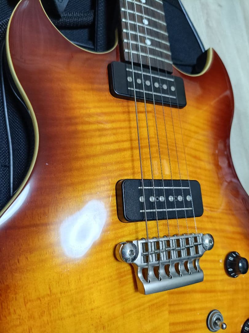 【美品】VOX エレキギター SDC-33 サンバースト