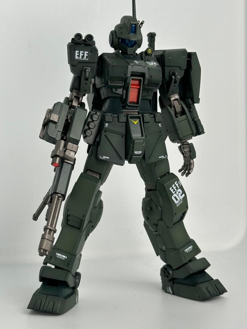 HG 1/144 ジムスパルタン 全塗装改修完成品
