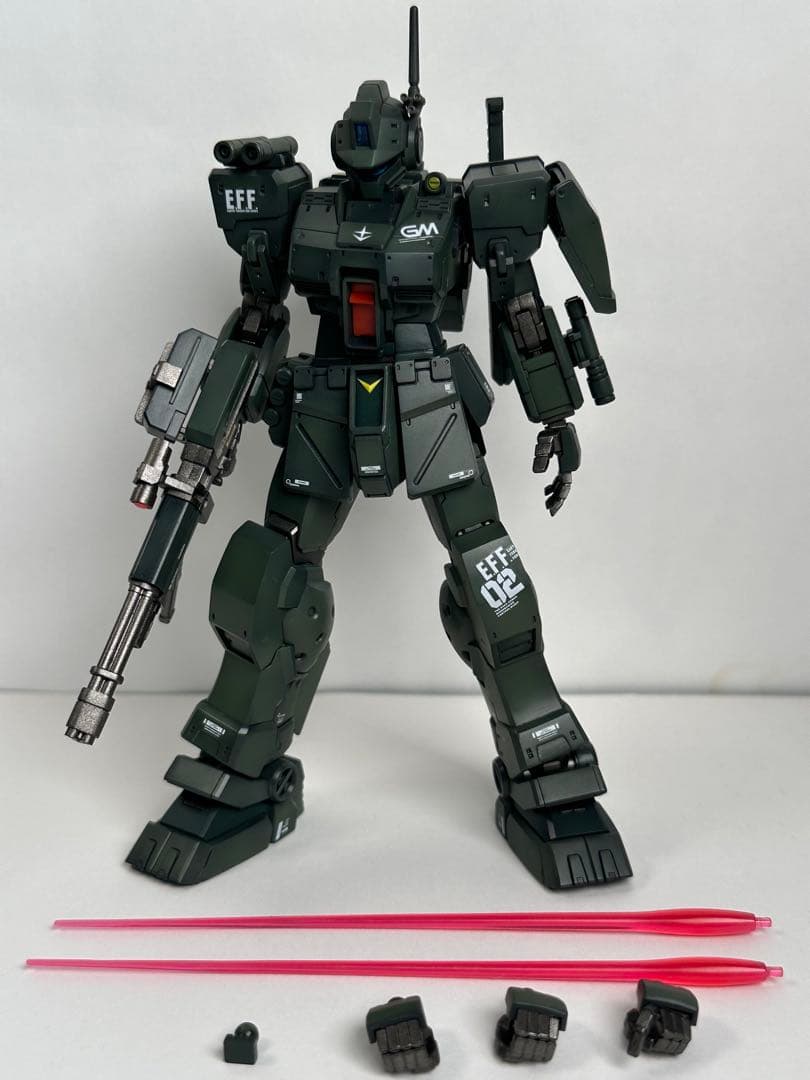 HG 1/144 ジムスパルタン 全塗装改修完成品