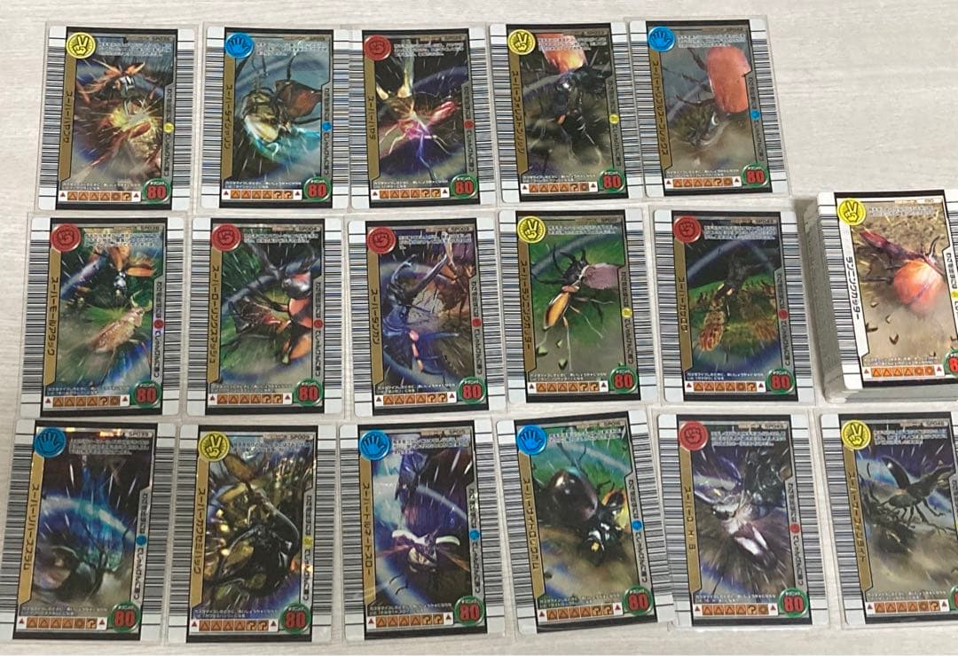 ムシキング　3億枚突破記念限定デザイン　全カードフルコンプ