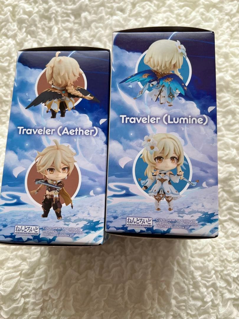 ねんどろいど 原神　旅人　空　蛍　2体セット　新品未開封品