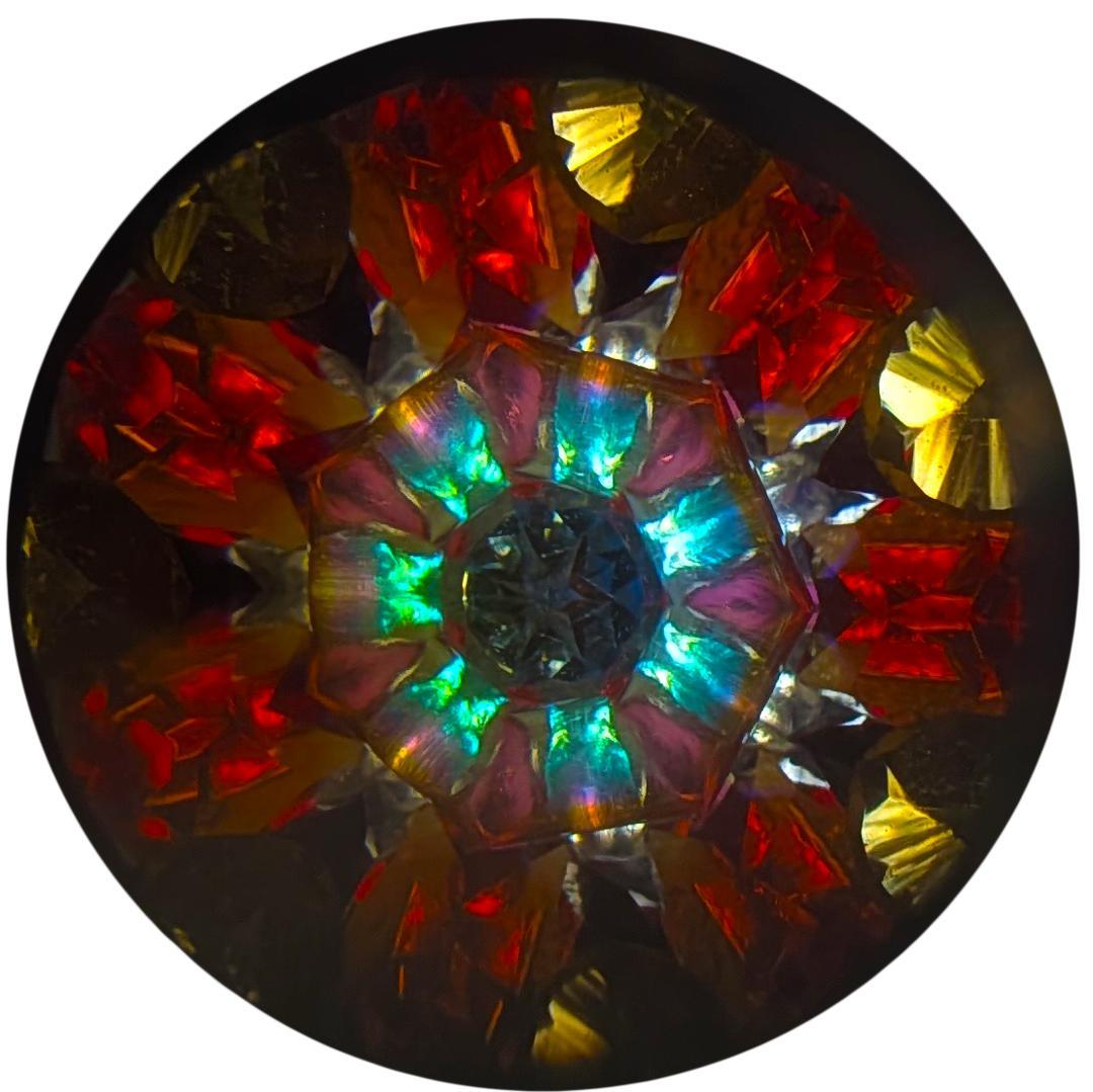 【残り1個】作家万華鏡ペンダント ケビン＆デボラ・ヒーリー シルバー925