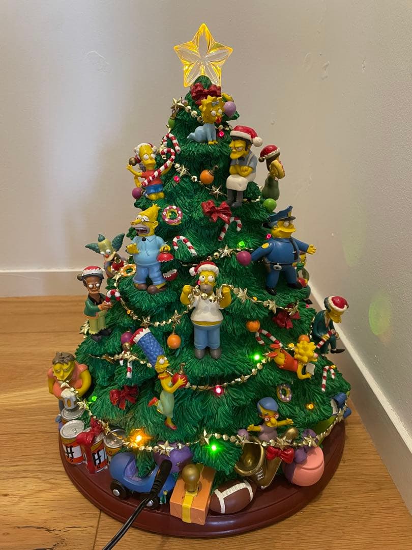 ザ・シンプソンズ クリスマスツリー フィギュア付き