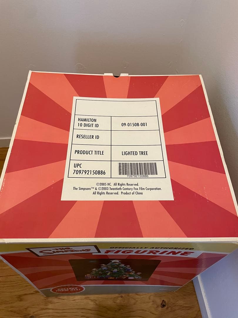 ザ・シンプソンズ クリスマスツリー フィギュア付き