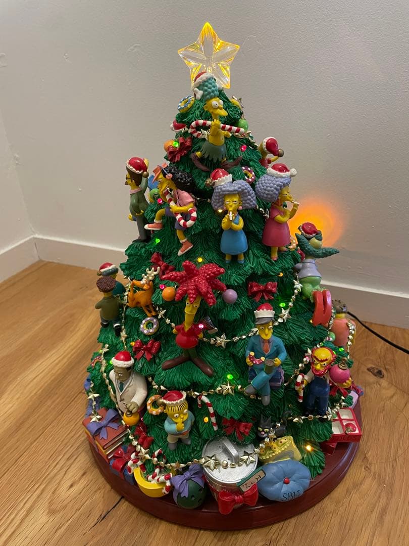 ザ・シンプソンズ クリスマスツリー フィギュア付き