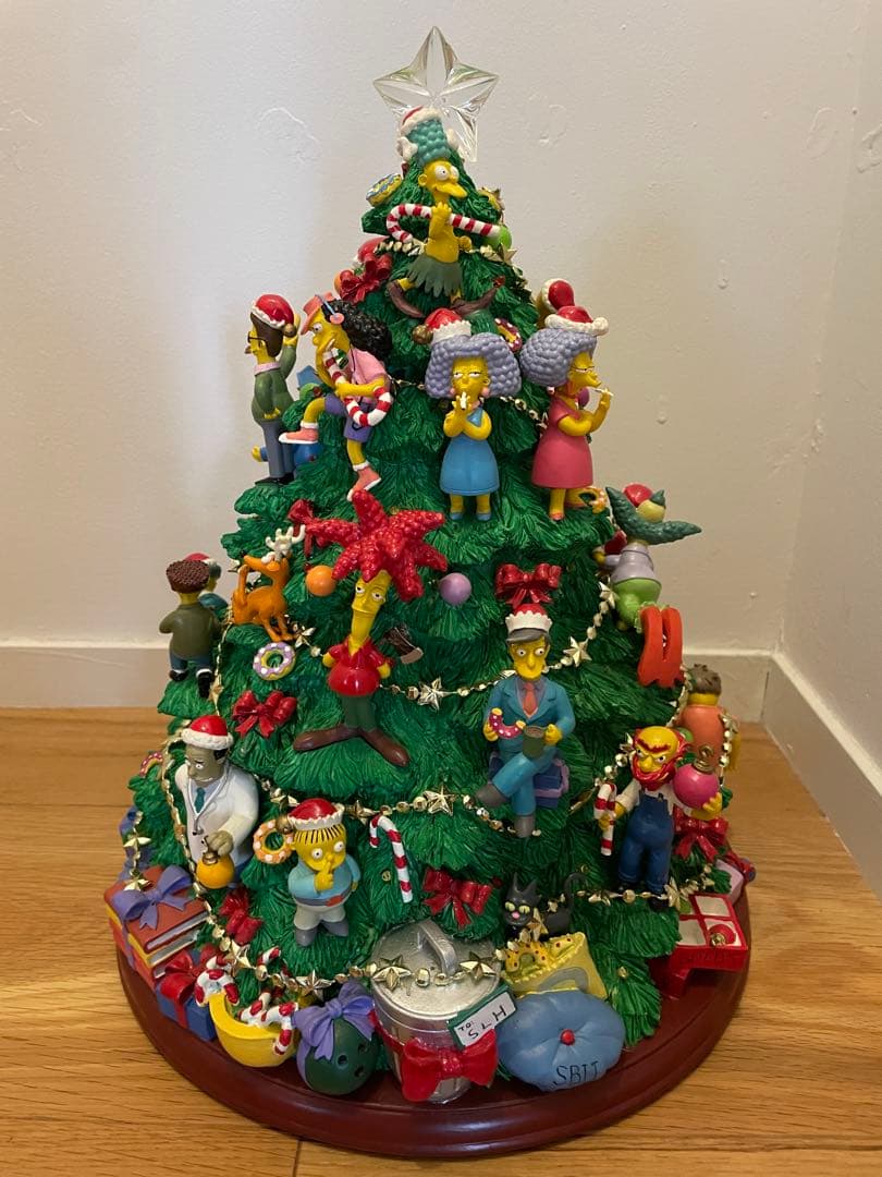 ザ・シンプソンズ クリスマスツリー フィギュア付き