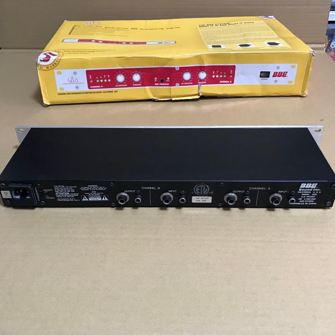 BBE ソニックマキシマイザー　482i