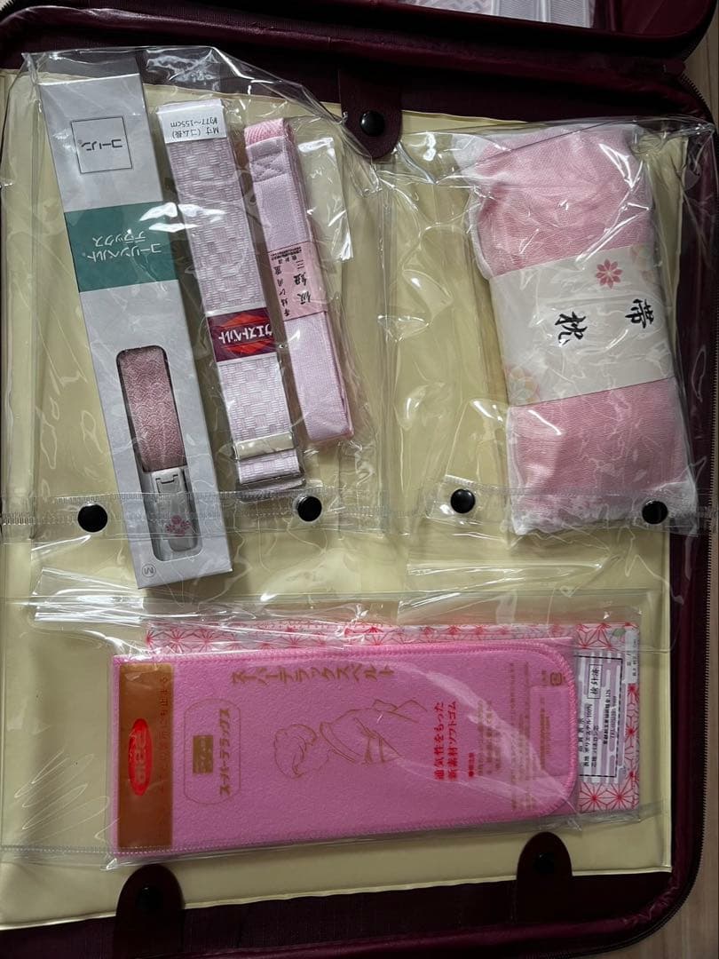 ( ¨̮) 成人式　振袖フルセット新品　彼岸花　個性的　正絹