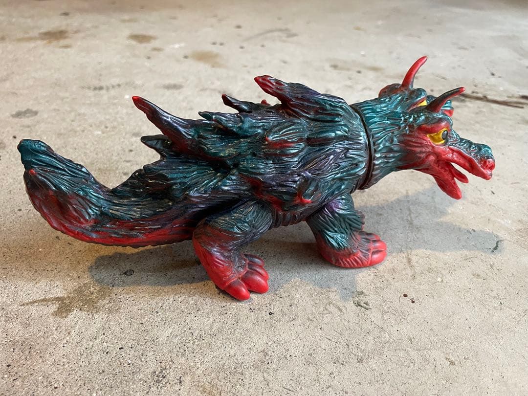 火山怪獣バロン マルサン ソフビ